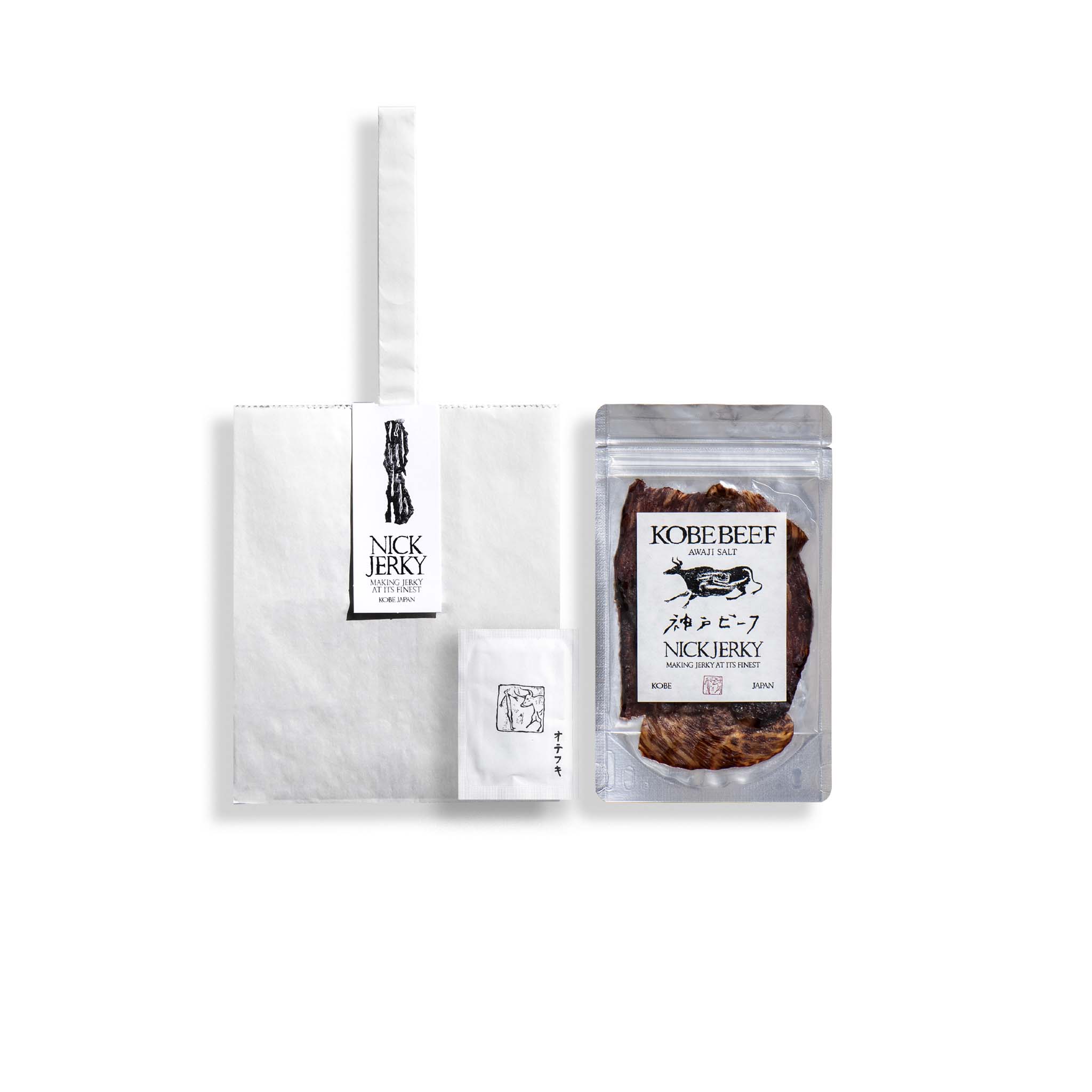 神戸ビーフジャーキー 20g 手土産袋付き KOBE BEEF NICKJERKY ニックジャーキー
