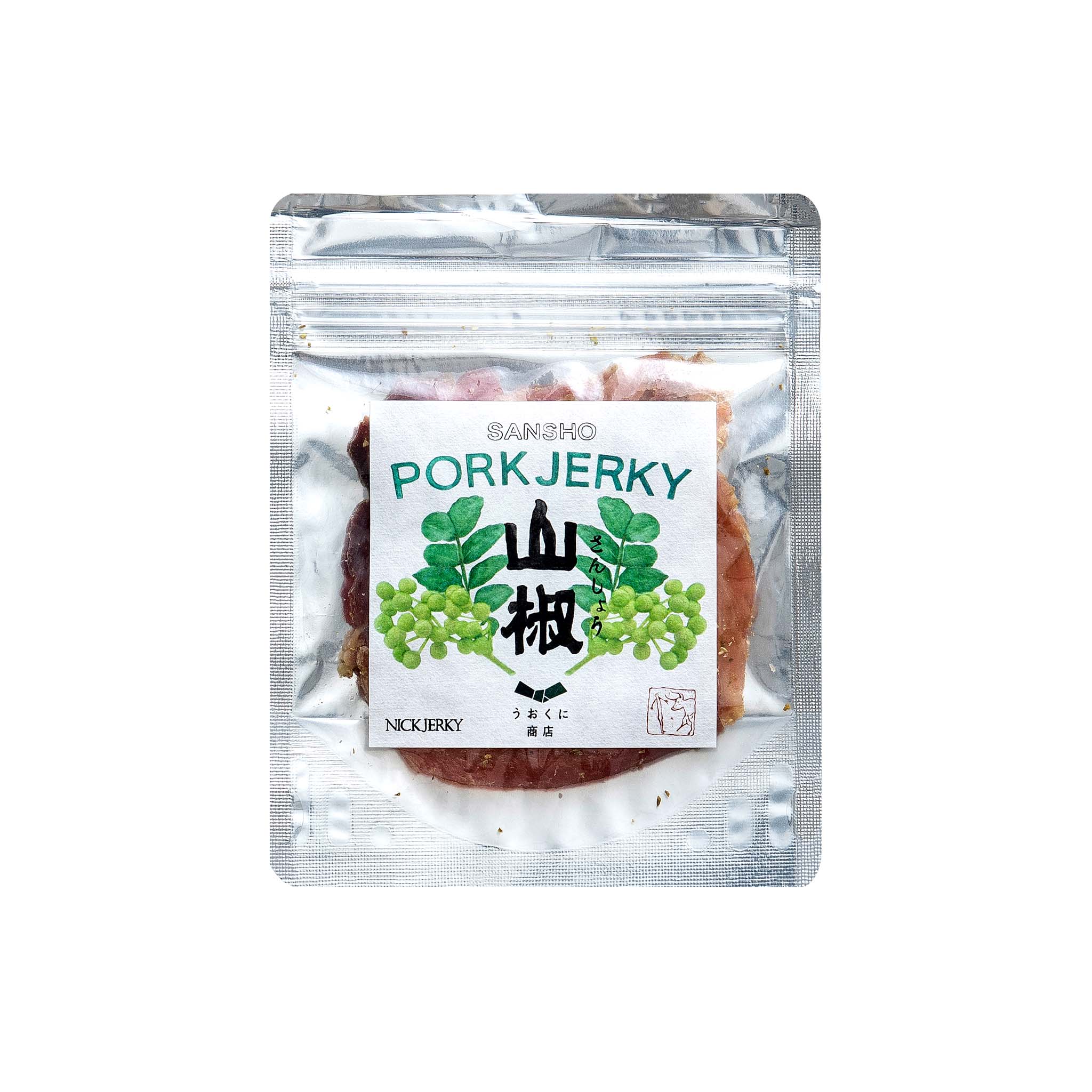 山椒ポークジャーキー 12g PORK JERKY NICKJERKY ニックジャーキー