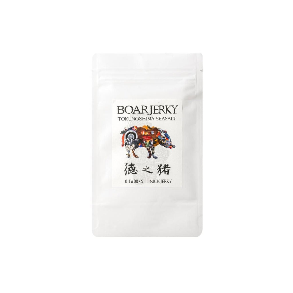 【イノシシ】OILWORKS × NICKJERKY 徳之猪ジャーキー 20g