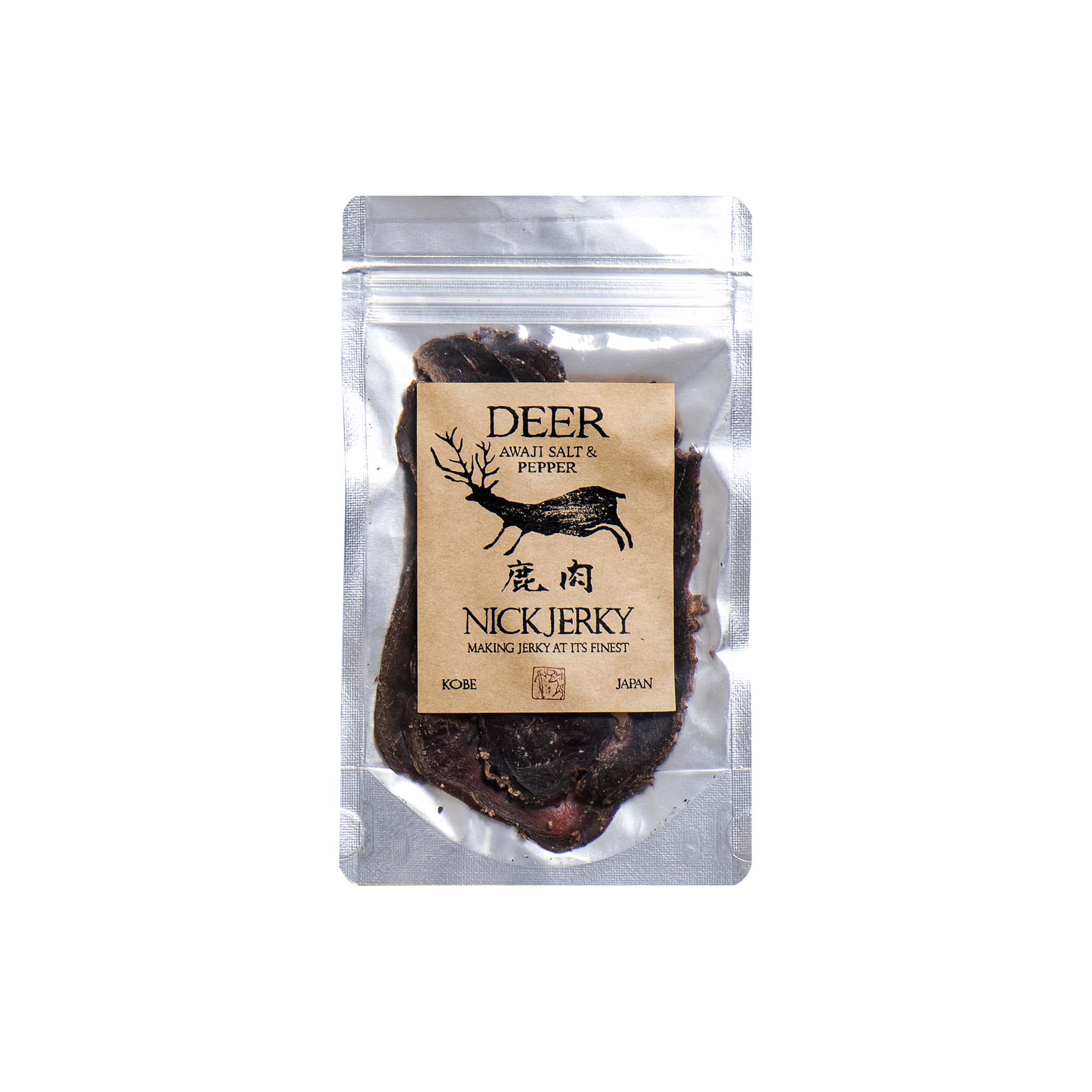シカ】鹿肉ジャーキー 20g – NICKJERKY